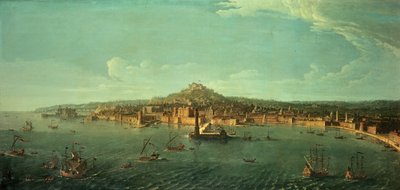 Vue de Naples, XVIIe siècle - Gaspar van Wittel